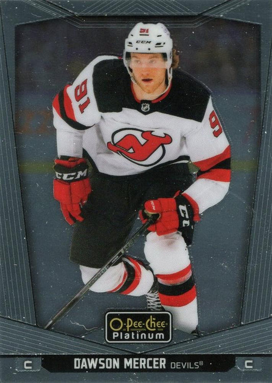 Dawson Mercer #85 New Jersey Devils | 2024-25 O-Pee-Chee Platinum | NHL Trading Card