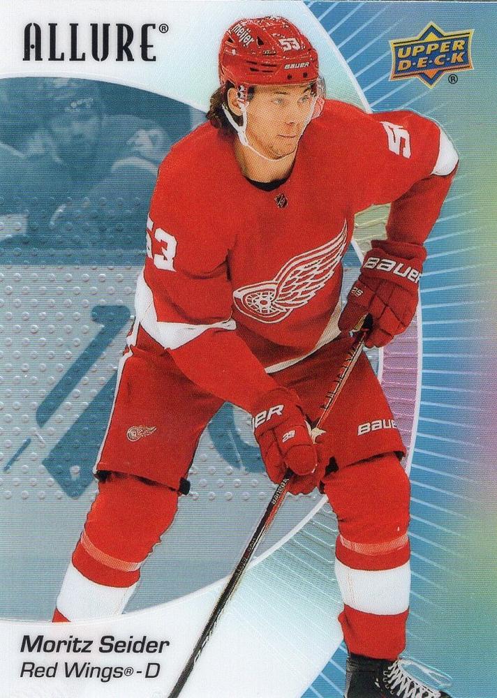 Moritz Seider #86 Detroit Red Wings | 2023-24 Upper Deck Allure | NHL Trading Card