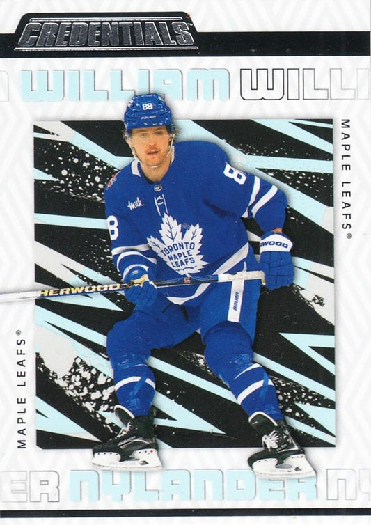 William Nylander #86 Toronto Maple Leafs | 2023-24 Upper Deck Credentials | NHL Trading Card