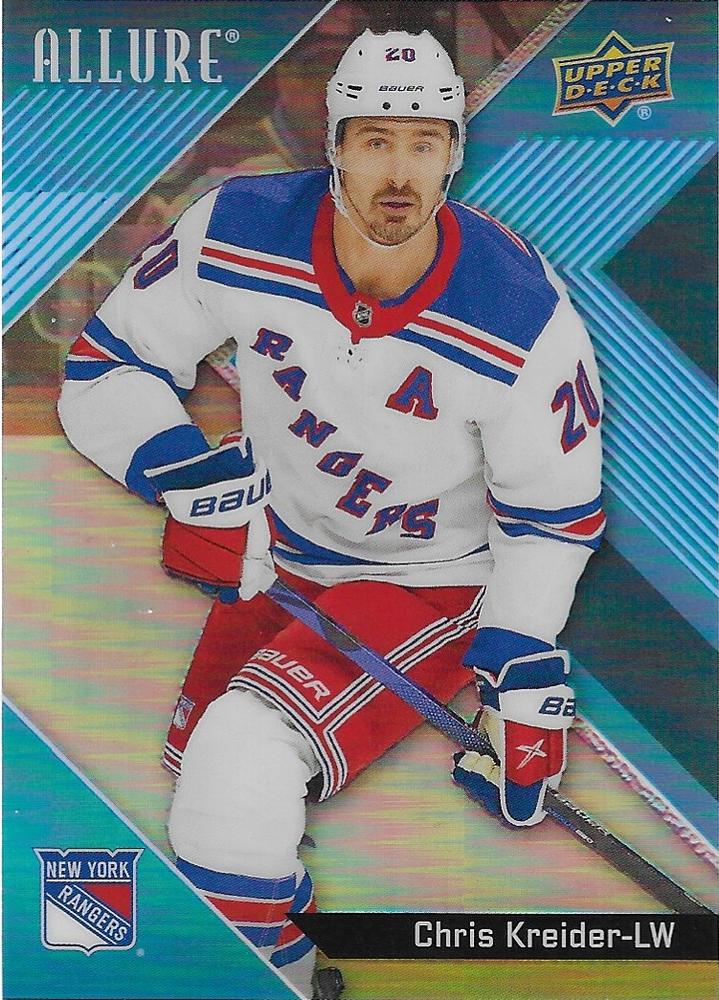 Chris Kreider #86 New York Rangers | 2024-25 Upper Deck Allure | NHL Trading Card