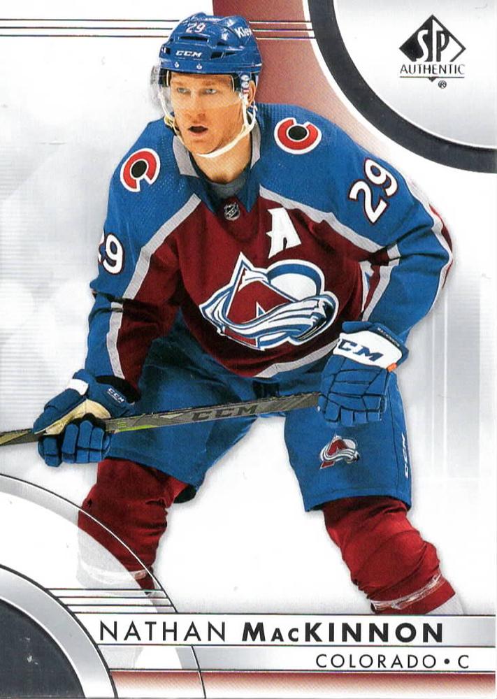 Nathan MacKinnon #87 Colorado Avalanche | 2023-24 SP Authentic | NHL Trading Card
