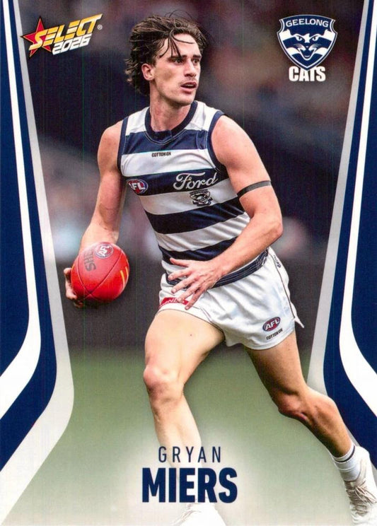 Gryan Miers #87 Geelong Cats | 2026 Select AFL Footy Stars | Trading Card
