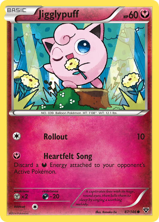 Jigglypuff 87/146 Common | XY | Pokemon Card