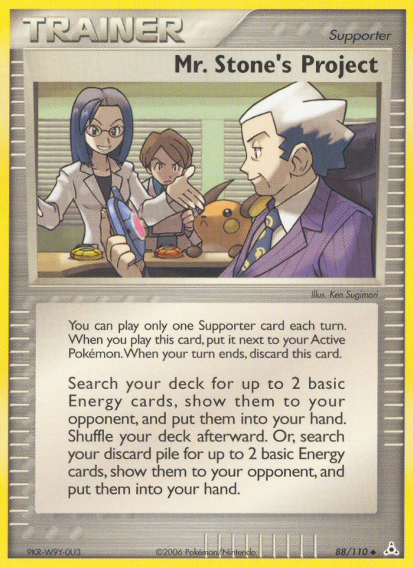 Mr. Stone's Project 88/110 Uncommon | Holon Phantoms | Pokemon Card
