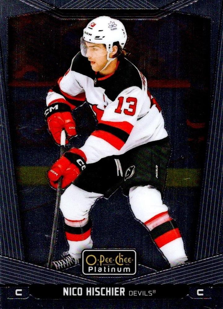 Nico Hischier #89 New Jersey Devils | 2024-25 O-Pee-Chee Platinum | NHL Trading Card
