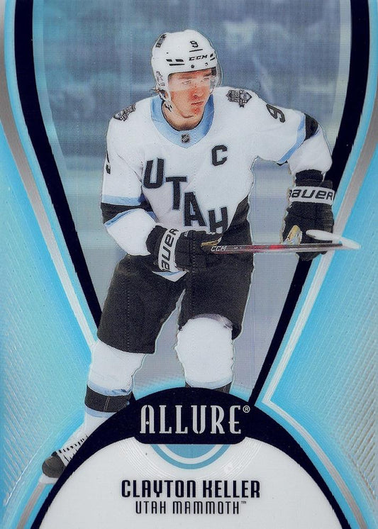Clayton Keller #89 Utah Mammoth | 2025-26 Upper Deck Allure | NHL Trading Card