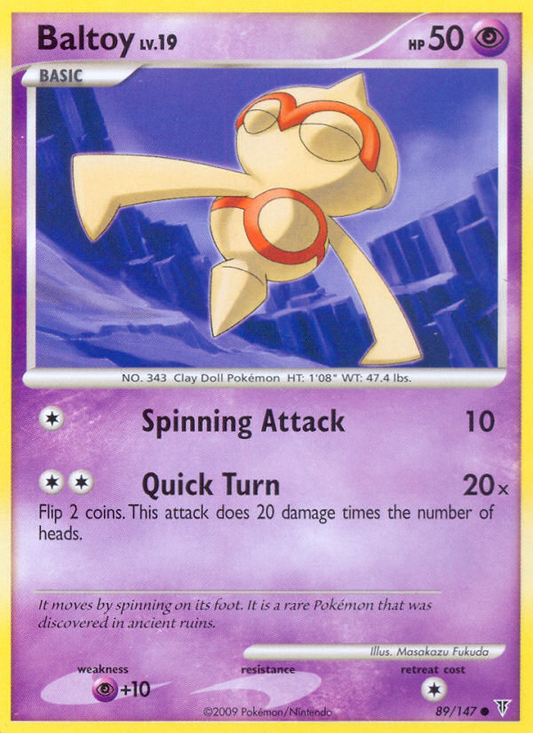 Baltoy 89/147 Common | Supreme Victors | Pokemon Card