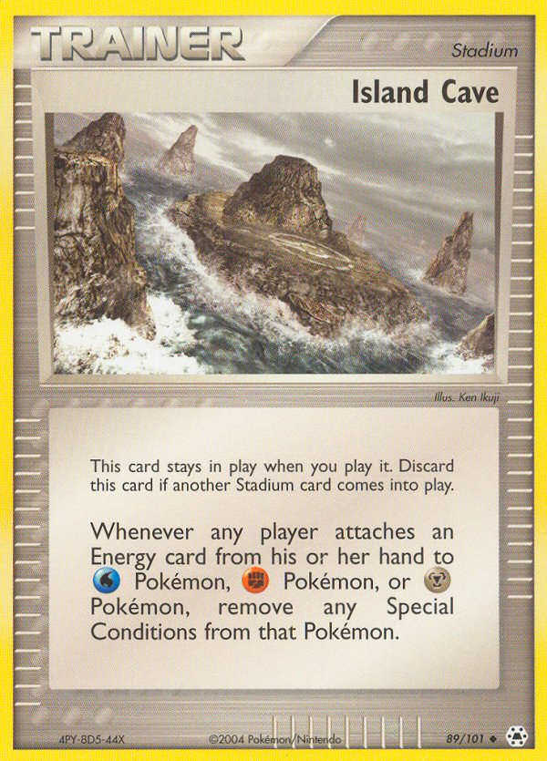 Island Cave 89/101 Uncommon | Hidden Legends | Pokemon Card