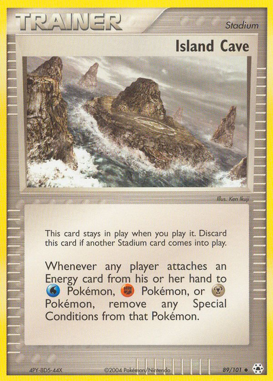 Island Cave 89/101 Uncommon | Hidden Legends | Pokemon Card