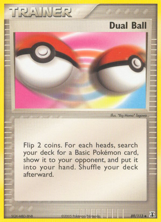 Dual Ball 89/113 Uncommon | Delta Species | Pokemon Card