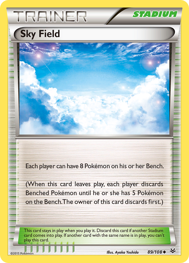 Sky Field 89/108 Uncommon | Roaring Skies | Pokemon Card