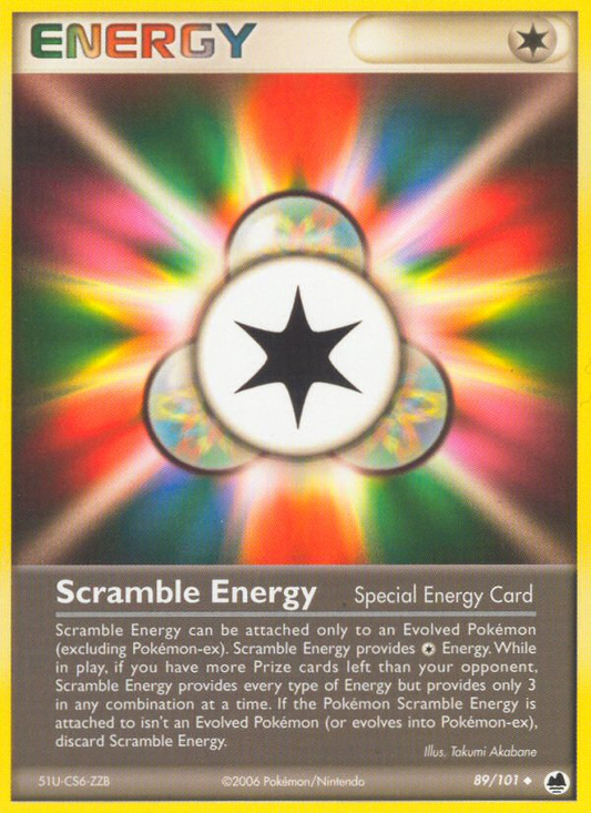 Scramble Energy 89/101 Uncommon | Dragon Frontiers | Pokemon Card