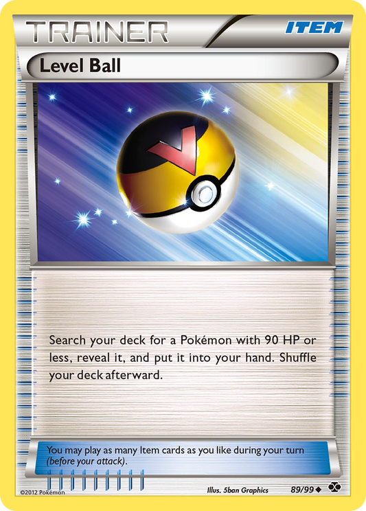 Level Ball 89/99 Uncommon | Next Destinies | Pokemon Card
