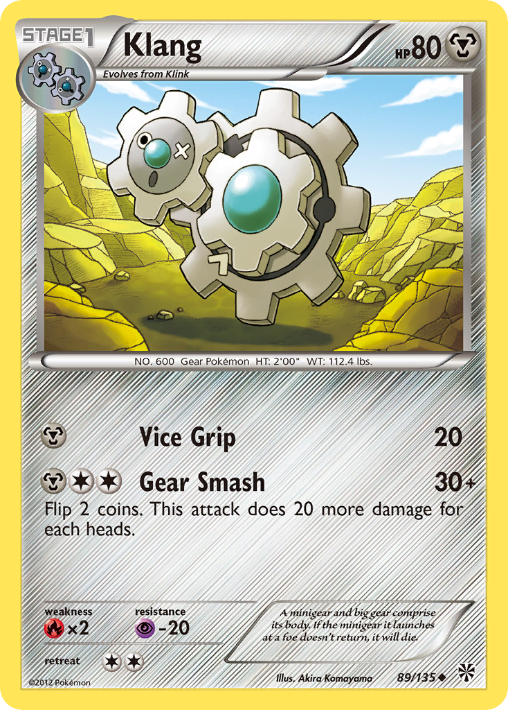 Klang 89/135 Uncommon | Plasma Storm | Pokemon Card