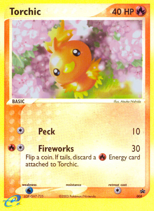Torchic #8 Promo | Nintendo Black Star Promos | Pokemon Card