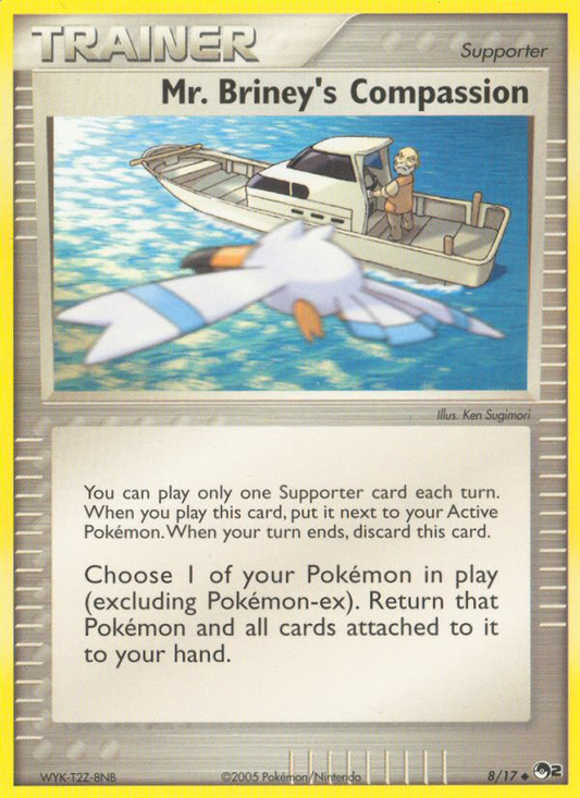 Mr. Briney's Compassion 8/17 Uncommon | POP Series 2 | Pokemon Card