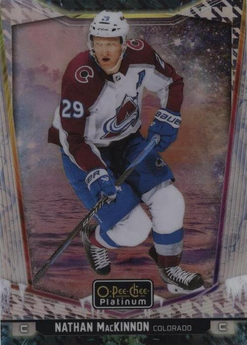 Nathan MacKinnon #90 Colorado Avalanche | 2024-25 O-Pee-Chee Platinum | NHL Trading Card