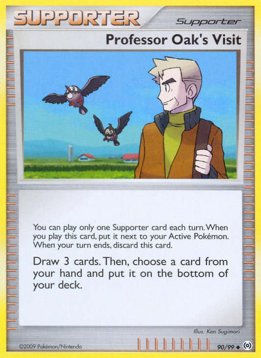 Professor Oak's Visit 90/99 Uncommon | Arceus | Pokemon Card
