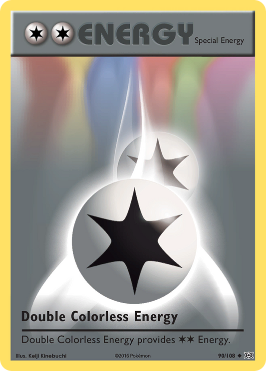 Double Colorless Energy 90/108 Uncommon | Evolutions | Pokemon Card