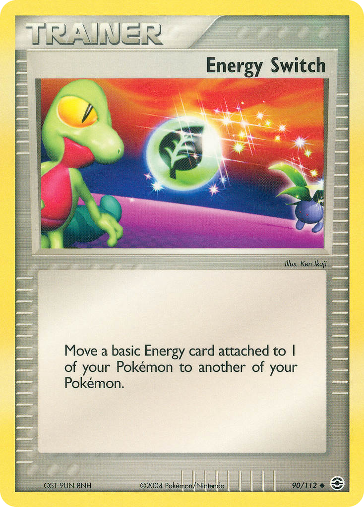 Energy Switch 90/112 Uncommon | FireRed & LeafGreen | Pokemon Card