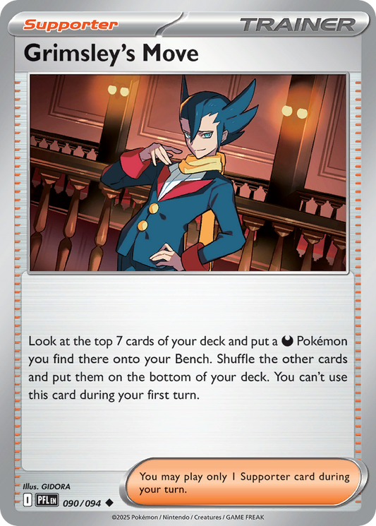 Grimsley's Move 90/94 Uncommon | Phantasmal Flames | Pokemon Card