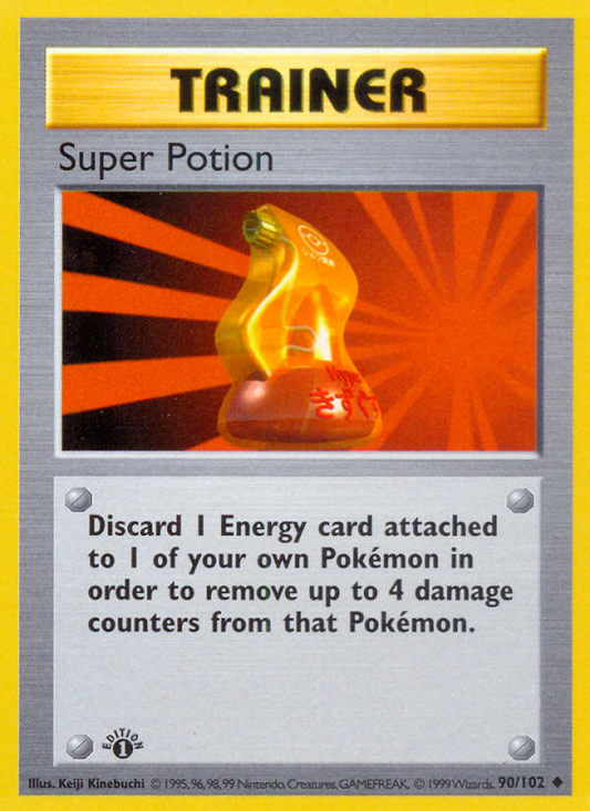 Super Potion 90/102 Uncommon | Base | Pokemon Card