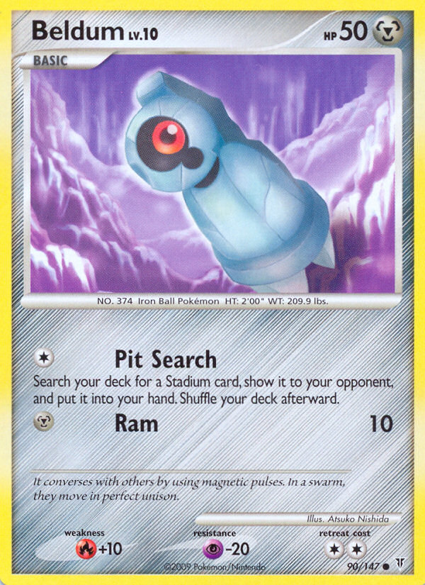 Beldum 90/147 Common | Supreme Victors | Pokemon Card