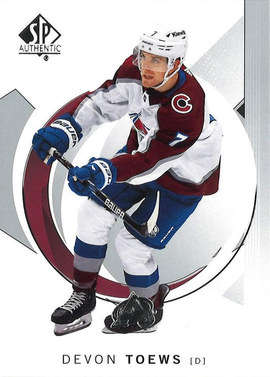 Devon Toews #91 Colorado Avalanche | 2024-25 SP Authentic | NHL Trading Card