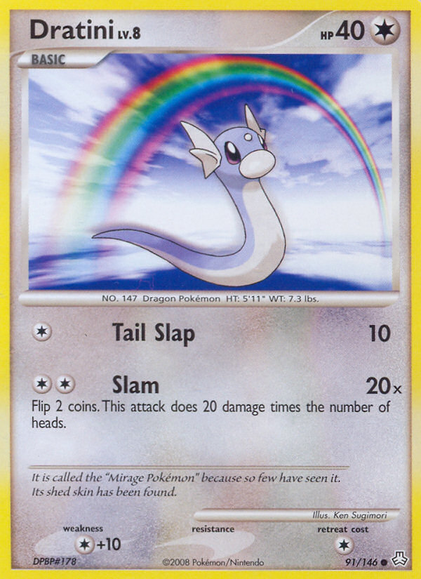 Dratini 91/146 Common | Legends Awakened | Pokemon Card