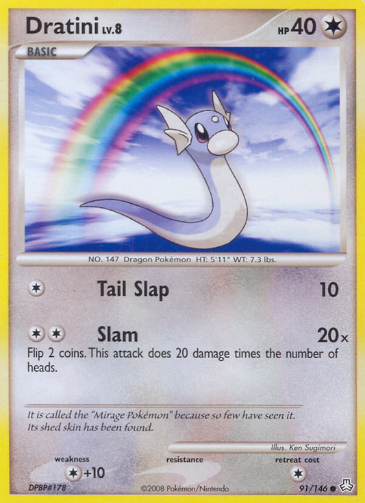Dratini 91/146 Common | Legends Awakened | Pokemon Card