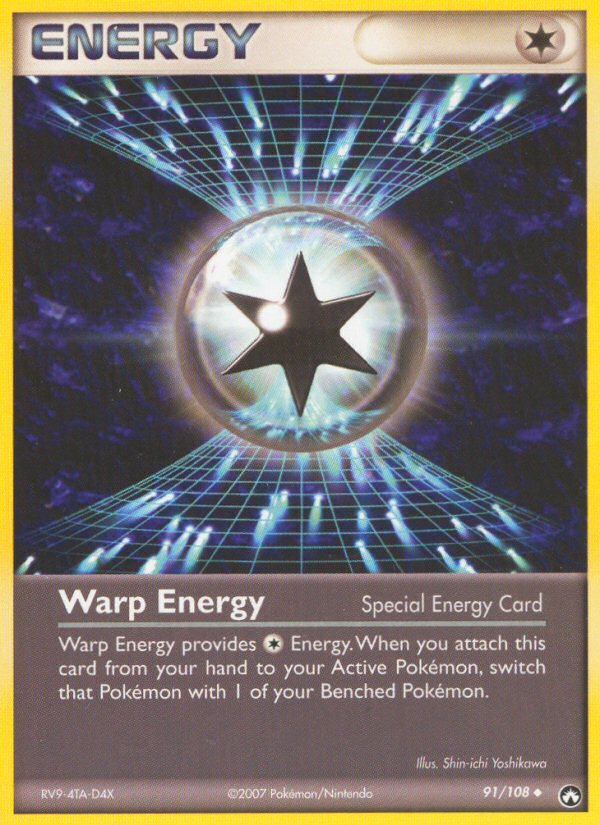Warp Energy 91/108 Uncommon | Power Keepers | Pokemon Card