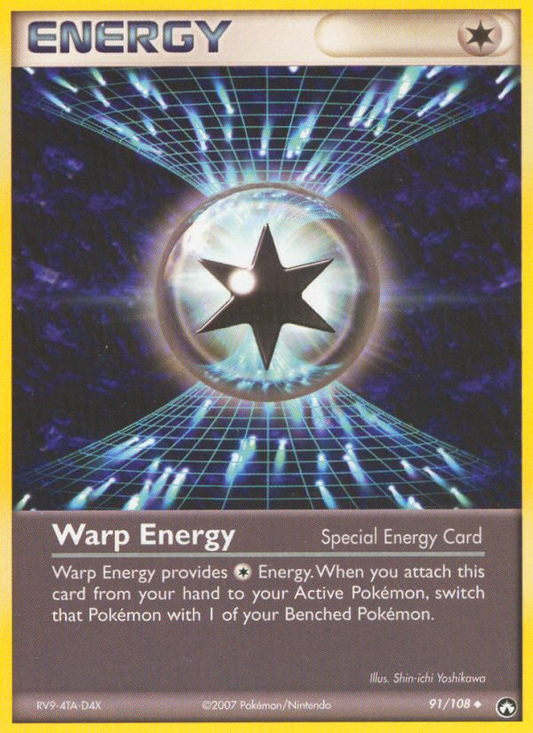 Warp Energy 91/108 Uncommon | Power Keepers | Pokemon Card