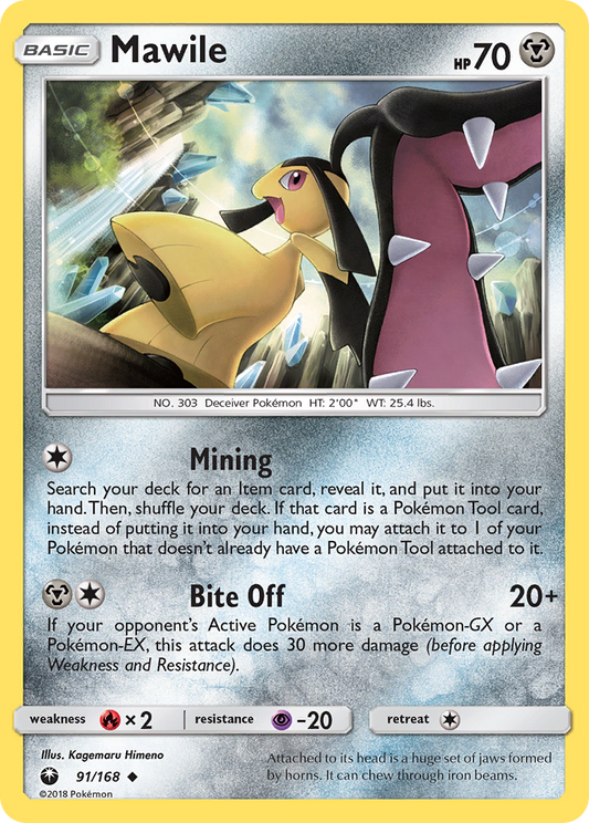 Mawile 91/168 Uncommon | Celestial Storm | Pokemon Card