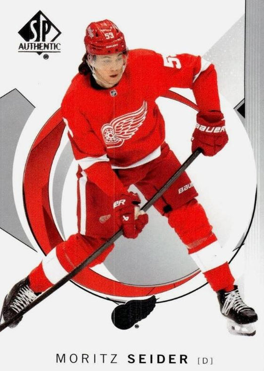 Moritz Seider #92 Detroit Red Wings | 2024-25 SP Authentic | NHL Trading Card