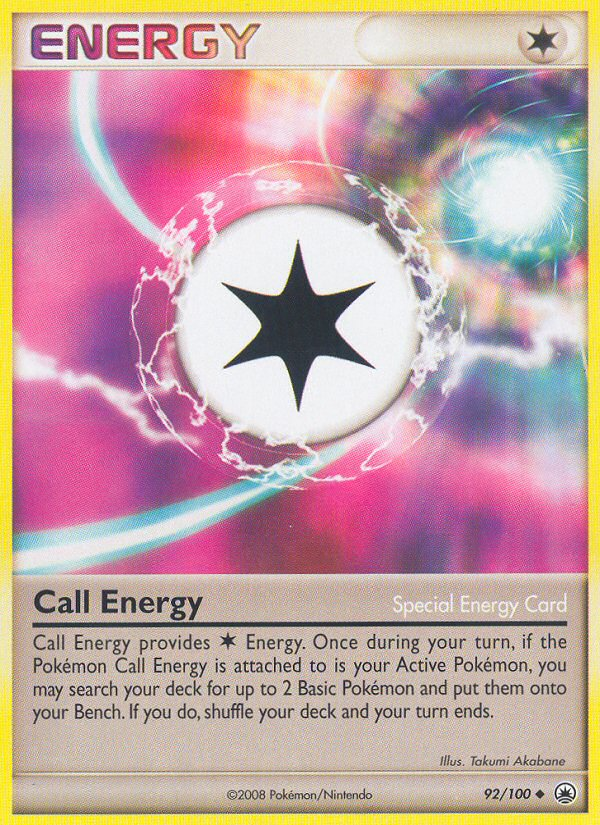 Call Energy 92/100 Uncommon | Majestic Dawn | Pokemon Card