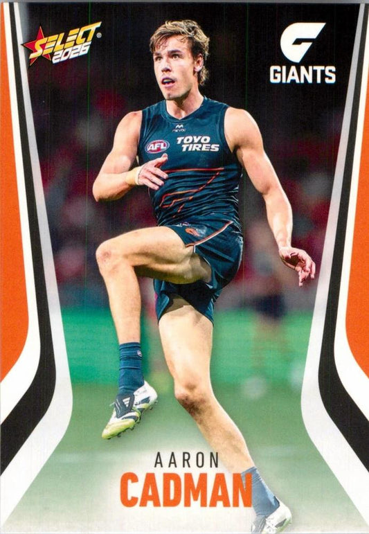Aaron Cadman #93 Greater Western Sydney Giants | 2026 Select AFL Footy Stars | Trading Card