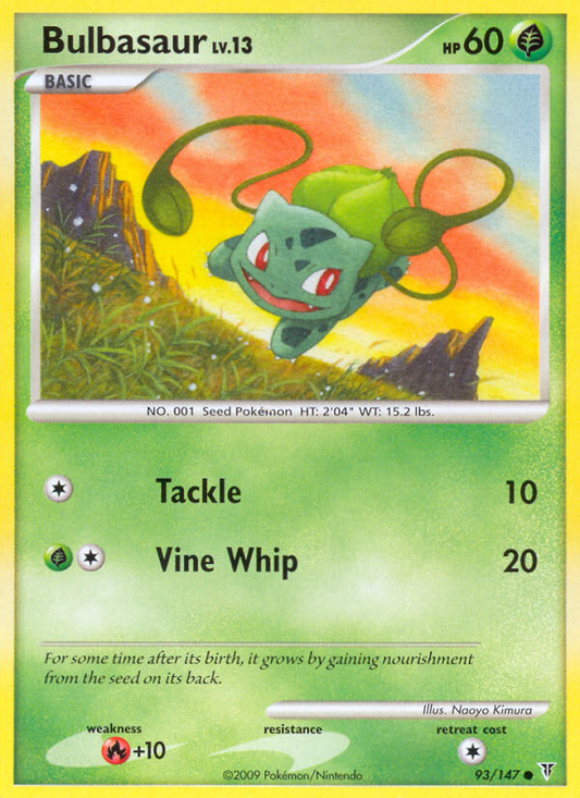 Bulbasaur 93/147 Common | Supreme Victors | Pokemon Card