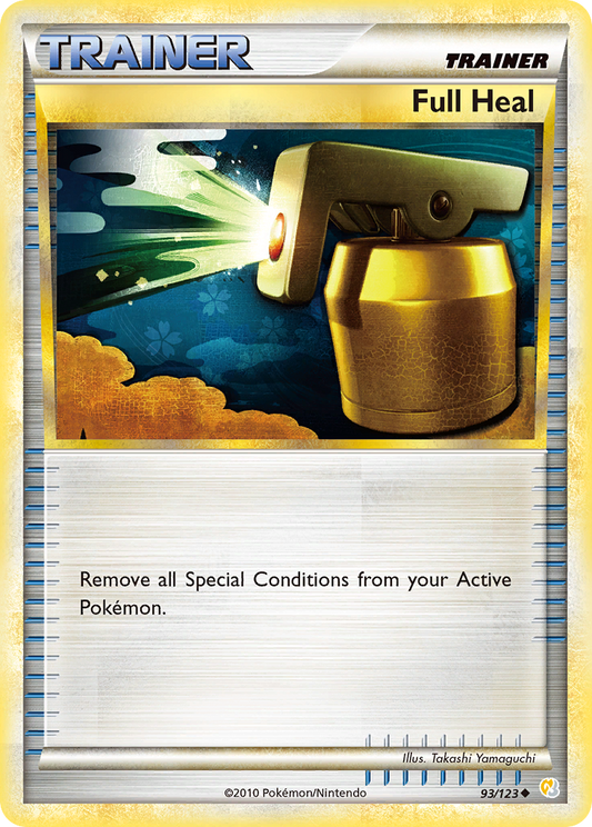 Full Heal 93/123 Uncommon | HeartGold & SoulSilver | Pokemon Card