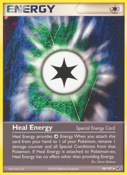 Heal Energy 94/107 Uncommon | Deoxys | Pokemon Card