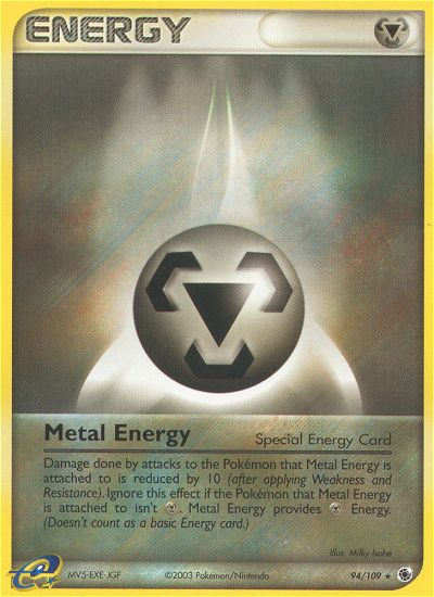 Metal Energy 94/109 Rare | Ruby & Sapphire | Pokemon Card
