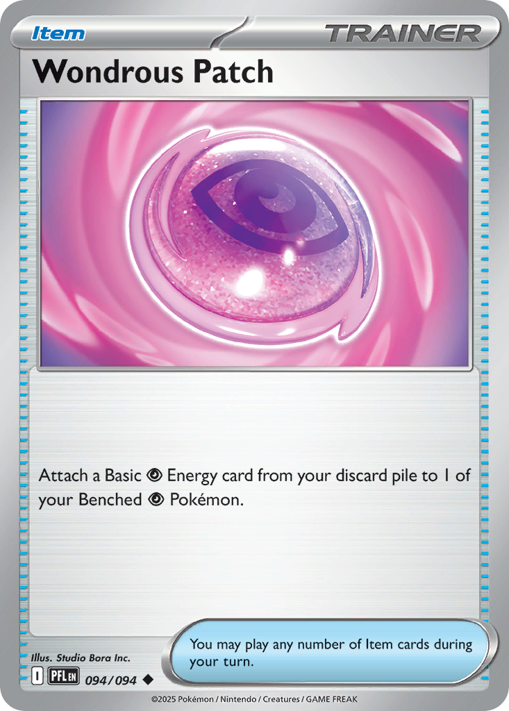 Wondrous Patch 94/94 Uncommon | Phantasmal Flames | Pokemon Card