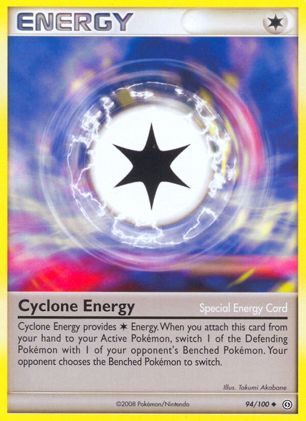 Cyclone Energy 94/100 Uncommon | Stormfront | Pokemon Card
