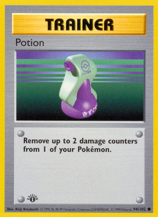 Potion 94/102 Common | Base | Pokemon Card