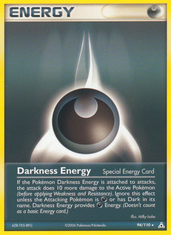 Darkness Energy 94/110 Rare | Holon Phantoms | Pokemon Card