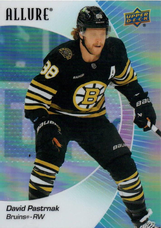 David Pastrnak #95 Boston Bruins | 2023-24 Upper Deck Allure | NHL Trading Card