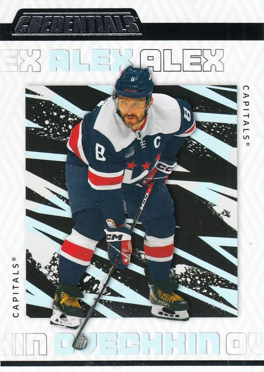 Alex Ovechkin #95 Washington Capitals | 2023-24 Upper Deck Credentials | NHL Trading Card