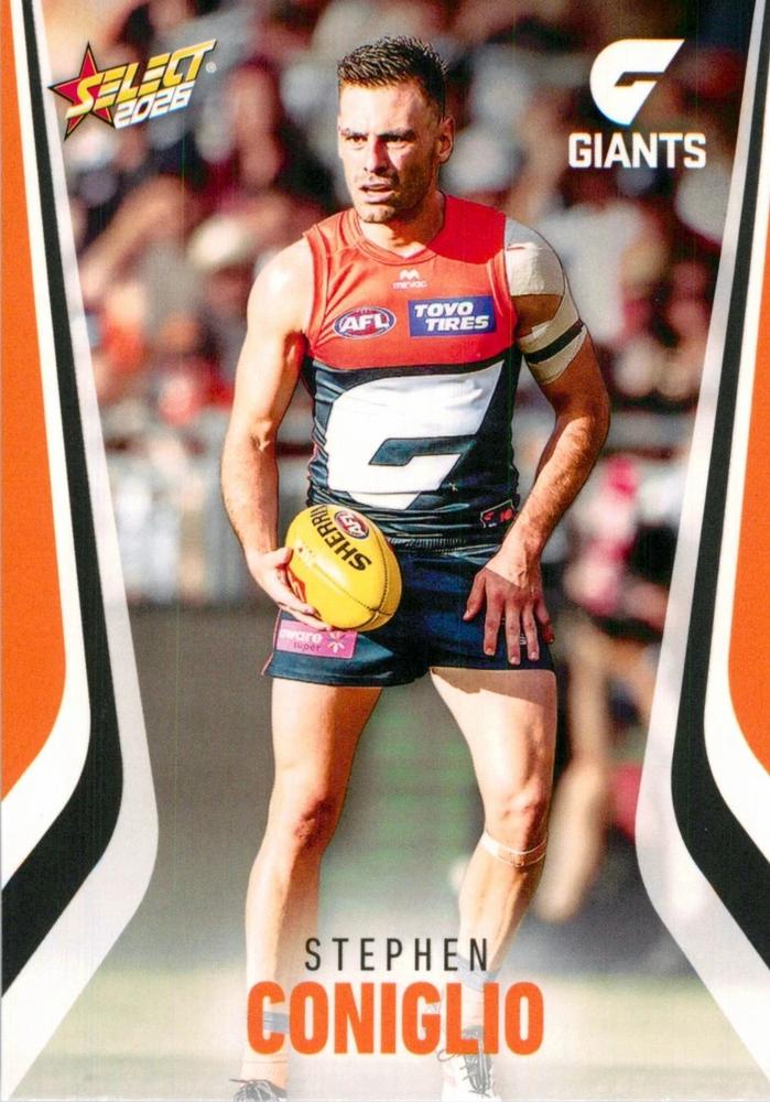 Stephen Coniglio #95 Greater Western Sydney Giants | 2026 Select AFL Footy Stars | Trading Card
