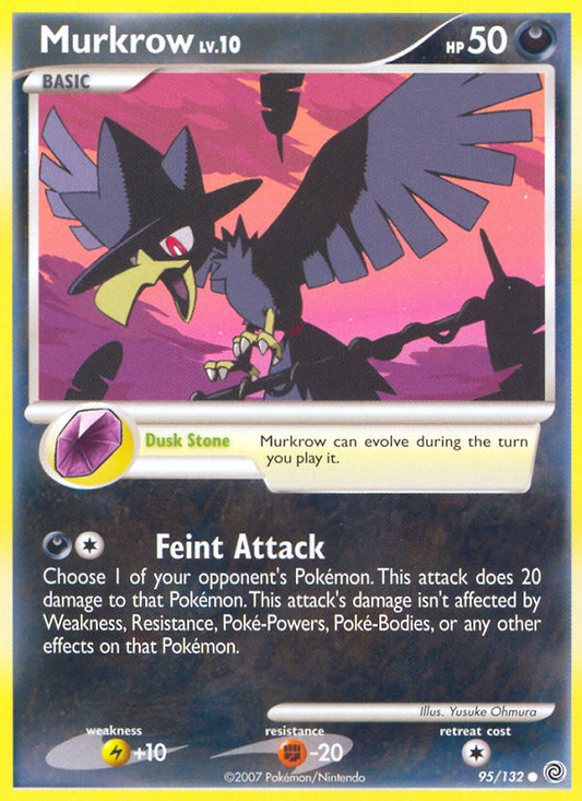 Murkrow 95/132 Common | Secret Wonders | Pokemon Card