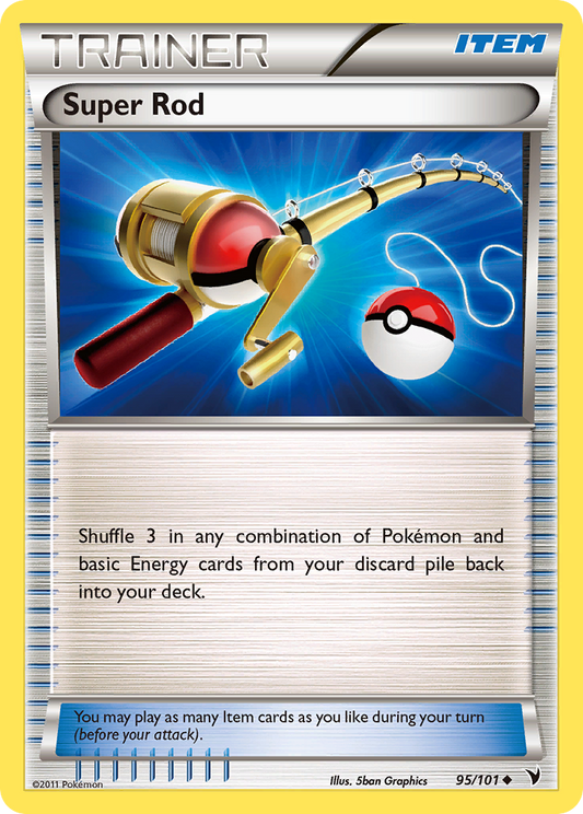 Super Rod 95/101 Uncommon | Noble Victories | Pokemon Card