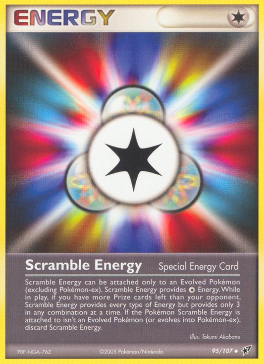 Scramble Energy 95/107 Uncommon | Deoxys | Pokemon Card
